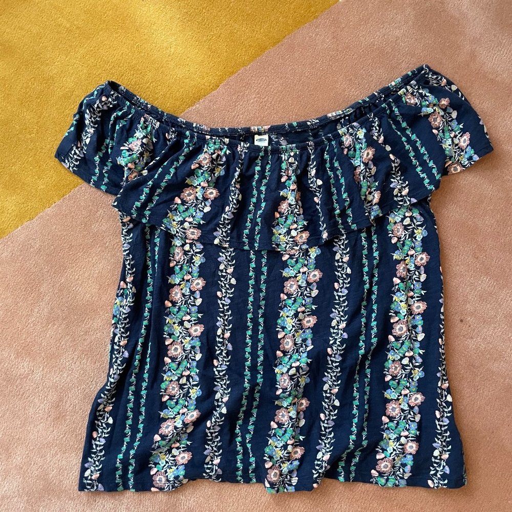 Off the Shoulder Floral Top